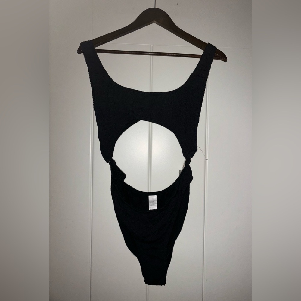 Good American Always Fit Cutout Shoulder‎ Strap Monokini Wide Beach NEW 2XL/3XL
